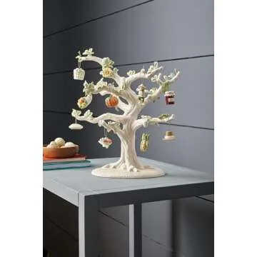 Lenox 884222 Autumn Favorites 10-Piece Ornament & Tree Set