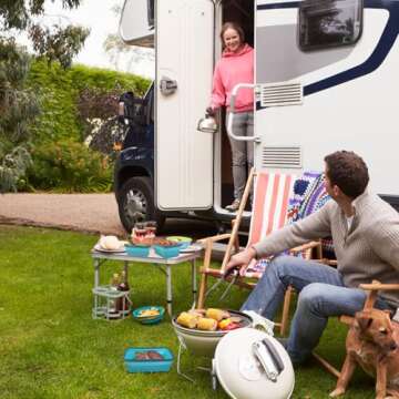 Guyuyii 4 Pack Collapsible Food Storage Containers - Silicone Collapsible Leakproof Bowls with Lids - Space-Saving, Microwave and Dishwasher Safe for Meal Prep, Camping and RV Accessories for Inside