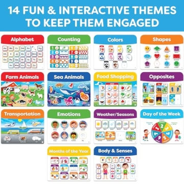 Montessori Busy Book for Toddlers Ages 3+ Preassembled Learning