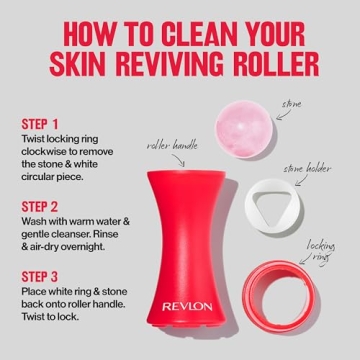 Revlon Skin Reviving Roller with Rose Quartz for Radiant Skin