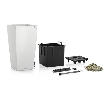 Lechuza CUBICO Color 30 Self-Watering Planter for All Spaces