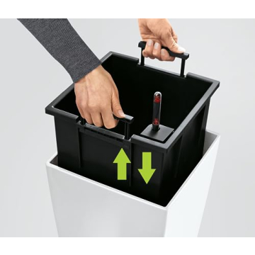 Lechuza CUBICO Color 30 Self-Watering Planter for All Spaces