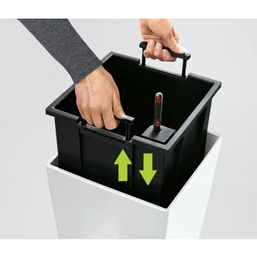 Lechuza CUBICO Color 30 Self-Watering Planter for All Spaces
