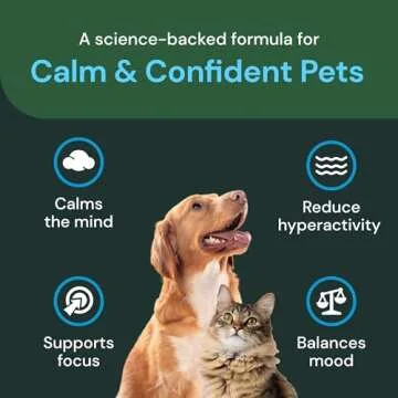VetriScience Composure Pro - Calming Support Supplement for Cats & Dogs - Relaxation Bites with Colostrum Calming Complex & Vitamin B - Clinical Strength Calming Pet Aid Chews - 60 Chews