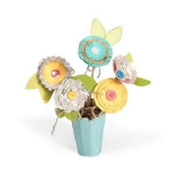 Sizzix Bigz Die - Flower, 3-D Fringed by Eileen Hull