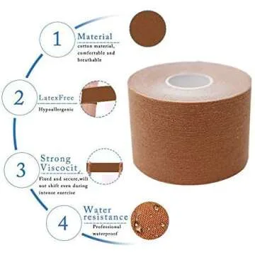 Medimama Boob Tape - Reusable Breast Lift for Women