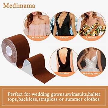 Medimama Boob Tape - Reusable Breast Lift for Women