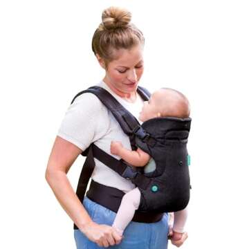 Infantino Flip Advanced 4-in-1 Convertible Carrier - gray, one size