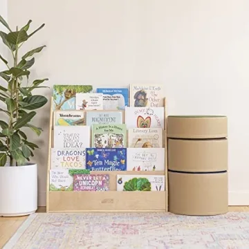 ECR4Kids Sturdy Single-Sided Book Display for Kids