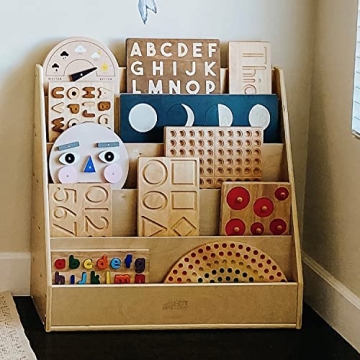 ECR4Kids Sturdy Single-Sided Book Display for Kids