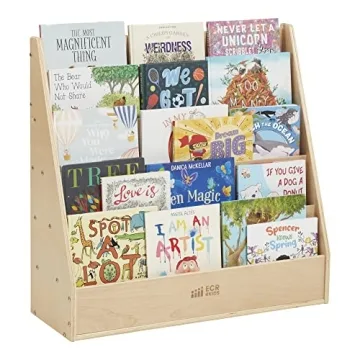 ECR4Kids Sturdy Single-Sided Book Display for Kids