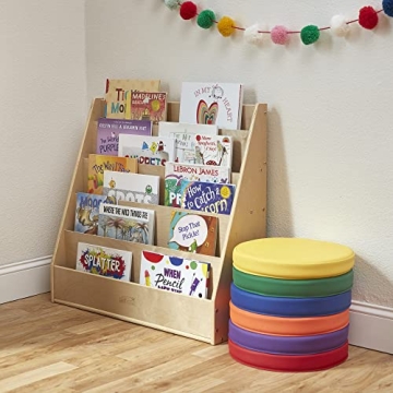 ECR4Kids Sturdy Single-Sided Book Display for Kids