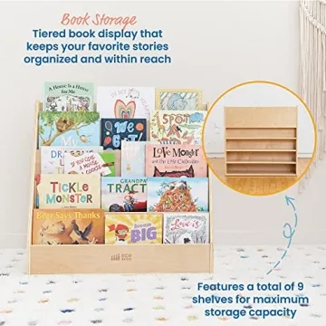 ECR4Kids Sturdy Single-Sided Book Display for Kids