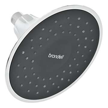 VivaSpring Filtered Shower Head | Chrome Finish | 6 Month Filter