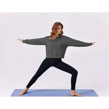 Stylish Lightweight Oversized Crewneck Sweatshirt for Women