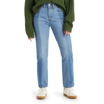 Levi's Womens 501 Original Fit Jeans - Essential Blue Denim in Size 26 - Stylish and Comfortable