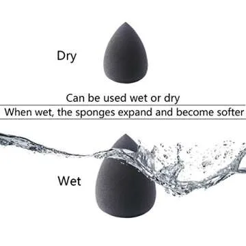 EmaxDesign 10+1 Makeup Brush Set for Flawless Application