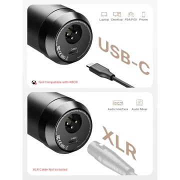 MAONO XLR/USB Condenser Mic for Studio and Streaming