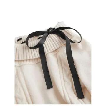 Elegant Off The Shoulder Sweater Dress for Women