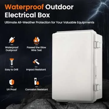 Durable QILIPSU Outdoor Electrical Box with IP67 Protection