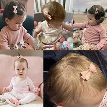 CÉLLOT Baby Girls Hair Clips 50 PCS 25 Colors for Infants