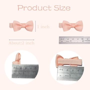 CÉLLOT Baby Girls Hair Clips 50 PCS 25 Colors for Infants