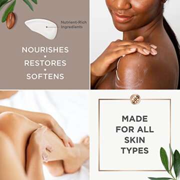 Argan Magic Hydrating Body Lotion with Argan Oil & Shea Butter for Dry Skin - Nourishes Skin, Restores Moisture, Smooths & Softens | Non-Greasy Formula | Paraben Free (32 oz)