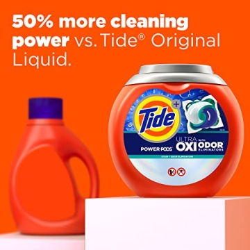 Tide Ultra OXI Power PODS with Odor Eliminators 63 Count