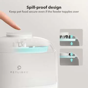 PETLIBRO Automatic Cat Feeder - Wi-Fi Rechargeable Pet Feeder