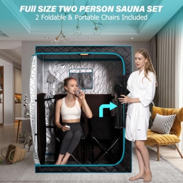 Smartmak Portable Infrared Sauna For Two - Relax at Home