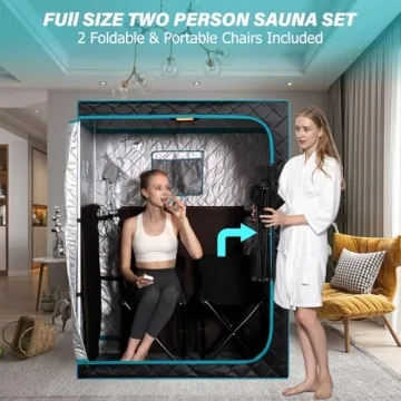 Smartmak Portable Infrared Sauna For Two - Relax at Home