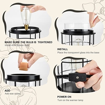 YSong Electric Wax Melt Warmer for Cozy Ambiance