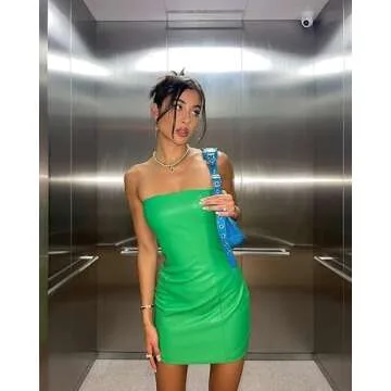 XLLAIS Women Strapless Midi Dress Perfect for Parties