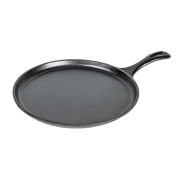 Lodge Cast Iron Griddle with Silicone Handle Holder 10.5-inch