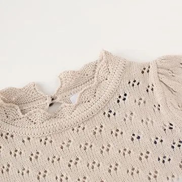 Beautiful TIBE PINCESS Baby Girls Lace Pullover Sweater