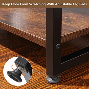 Haton 5-Tier Industrial Bookshelf for Home and Office