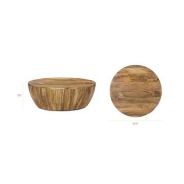 POLY & BARK Goa Coffee Table, Natural