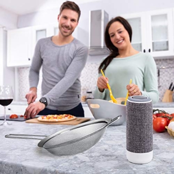 Walfos 8 Inch Fine Mesh Strainer for Kitchen Excellence