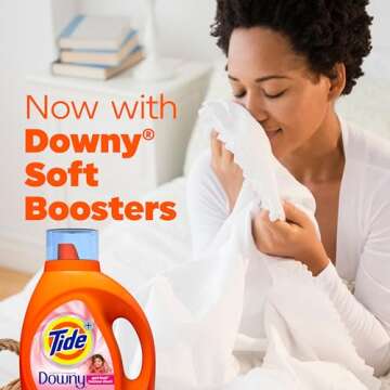 Powerful Tide with Downy Detergent Liquid Soap 59 Loads