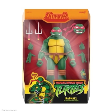 Super7 TMNT Raphael Figure - 7" Action Figure Collectible