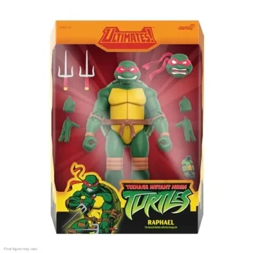 Super7 TMNT Raphael Figure - 7" Action Figure Collectible