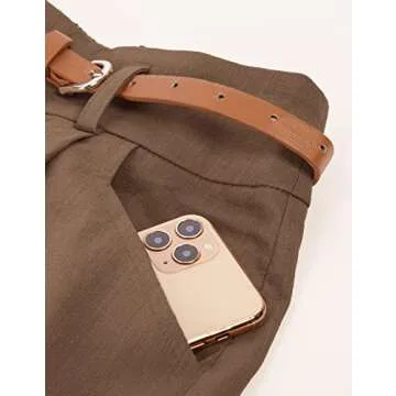 Belle Poque High Waisted Shorts with Pockets for Women