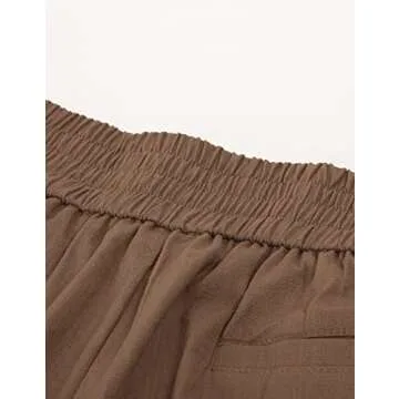 Belle Poque High Waisted Shorts with Pockets for Women