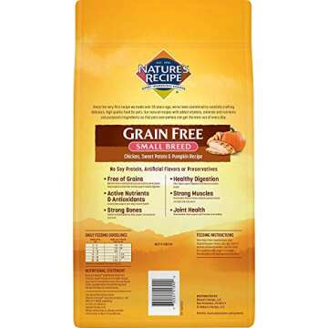 Nature's Recipe Grain Free Small Breed Dog Food 4 lb
