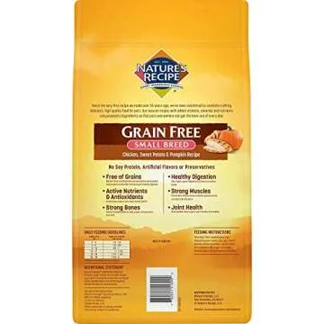 Nature's Recipe Grain Free Small Breed Dog Food 4 lb