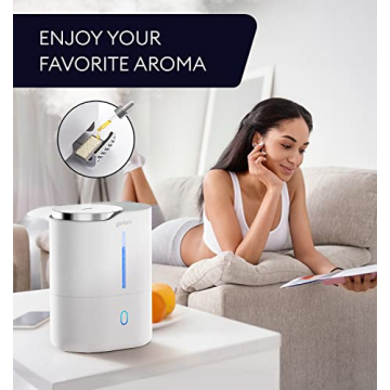 Quiet Geniani Cool Mist Humidifiers for Home Comfort