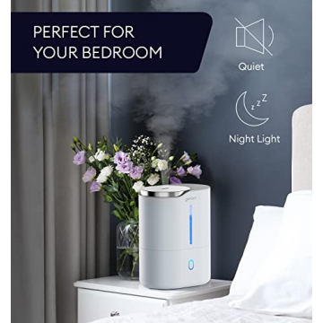 Quiet Geniani Cool Mist Humidifiers for Home Comfort