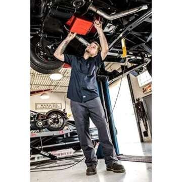 Dickies Men's All Purpose Cushion Crew Socks, Available in M-XL (6, 12, White (6 Pairs), Large