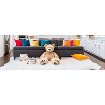 Anico 59" Giant Plush Teddy Bear - Perfect Gift for All Ages