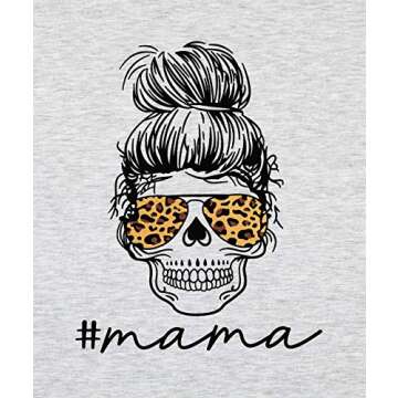 BANGELY Funny Mama Sweatshirt for Women - Stylish Comfort
